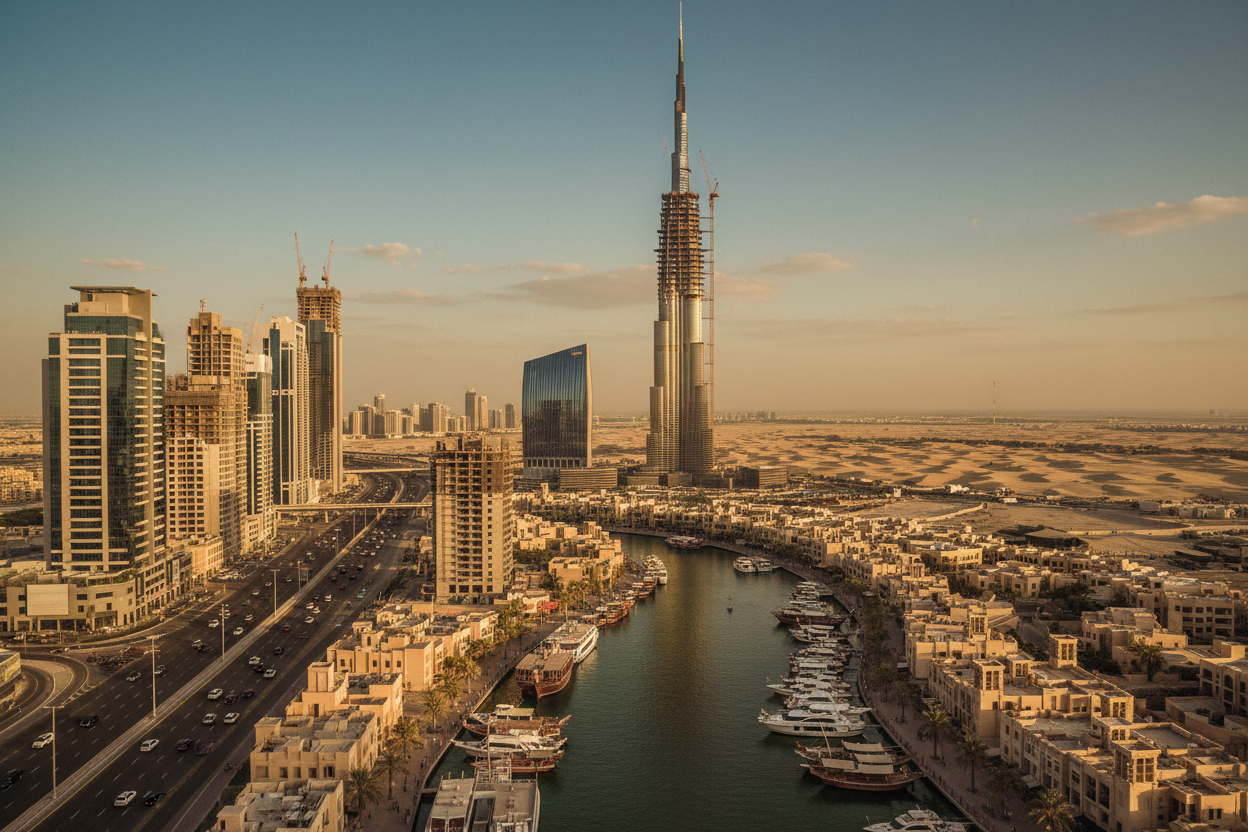 a picture of old dubai (2008)